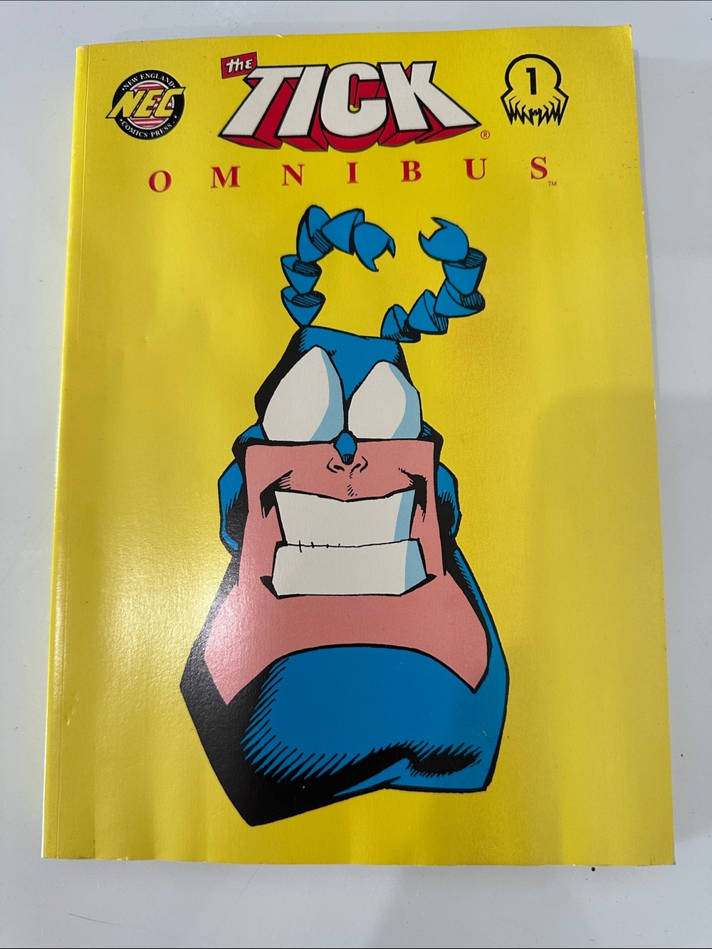 The Tick Omnibus Yellow Cover Comic Book Collection